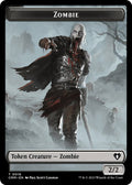 Zombie (0019) // Cat (0030) Double-Sided Token