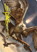 Gwaihir, Greatest of the Eagles Art Card (Gold-Stamped Signature)