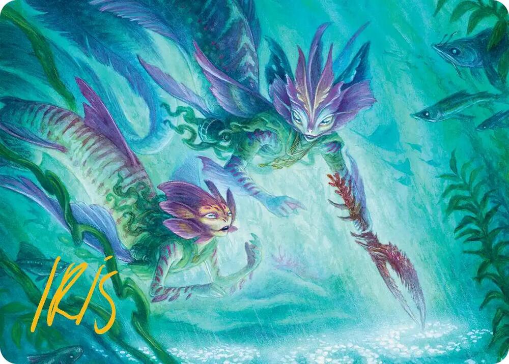 Silvergill Mentor Art Card (Gold-Stamped Signature)