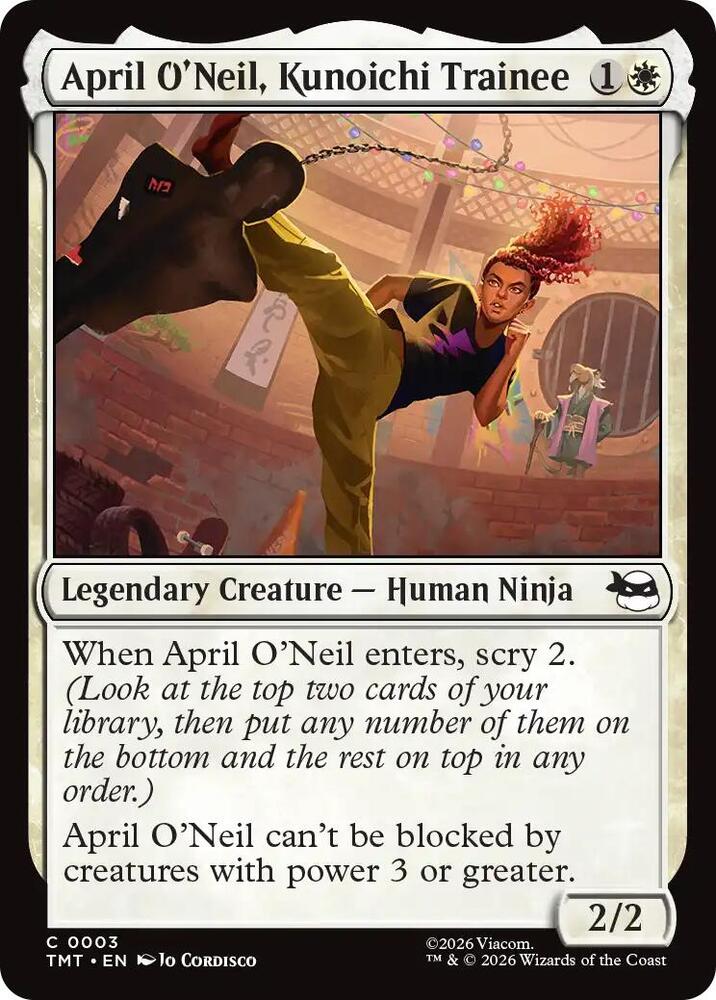April O'Neil, Kunoichi Trainee