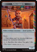 Gingerbrute // Myr Double-Sided Token [Commander: Reality Fracture]