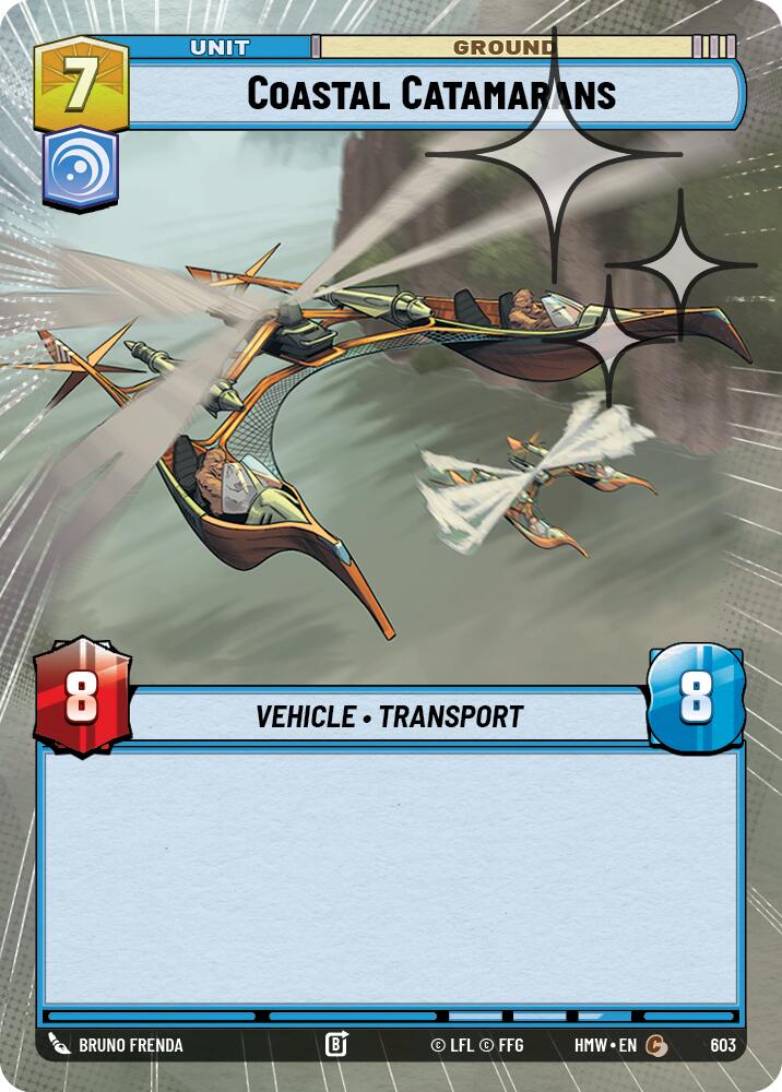 Coastal Catamarans (Hyperspace Foil) [Homeworlds]