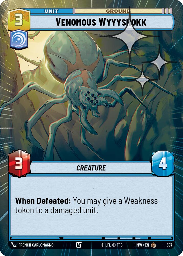Venomous Wyyyshokk (Hyperspace Foil) [Homeworlds]