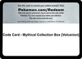 Code Card - Mythical Collection Box [Volcanion]