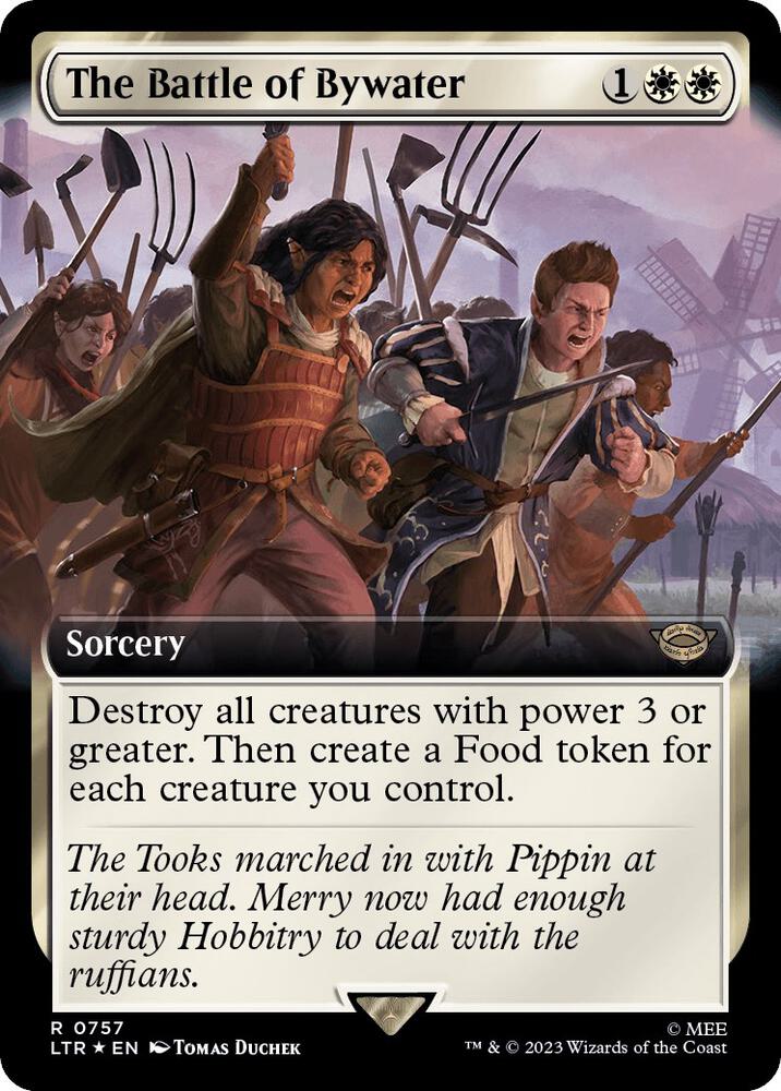 The Battle of Bywater (Extended Art) (Surge Foil)