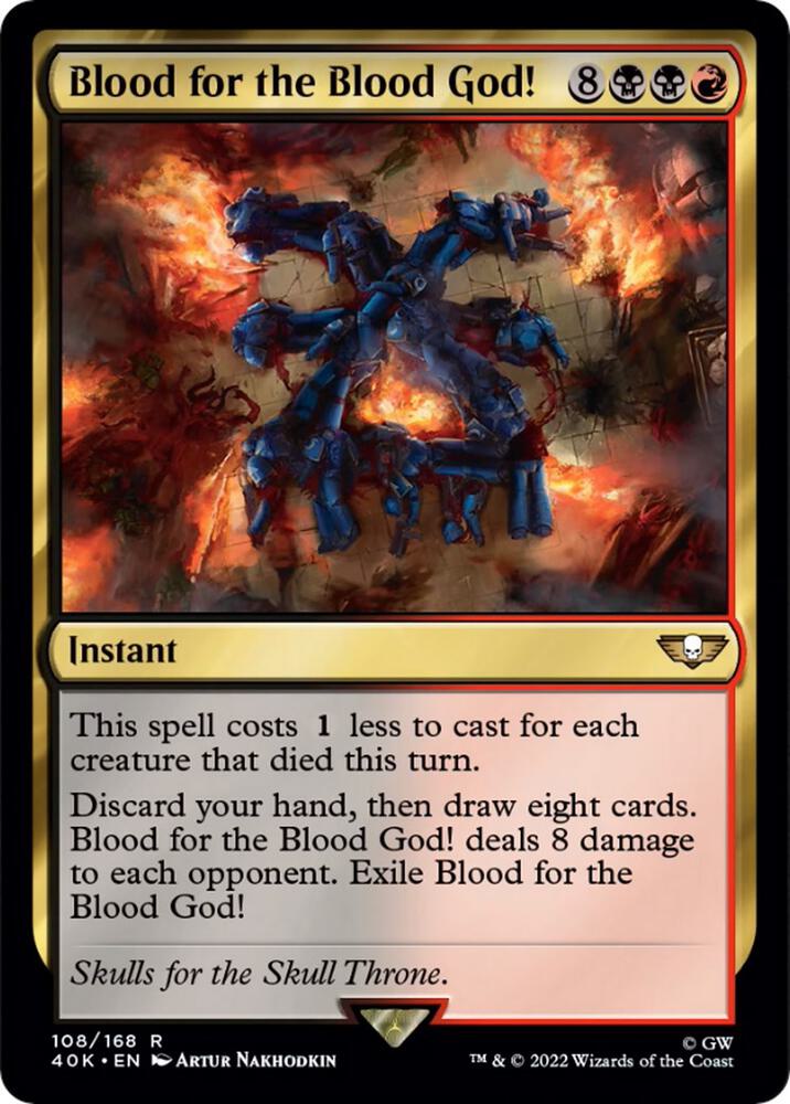 Blood for the Blood God! (Surge Foil)