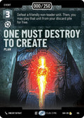 One Must Destroy to Create (Serialized)