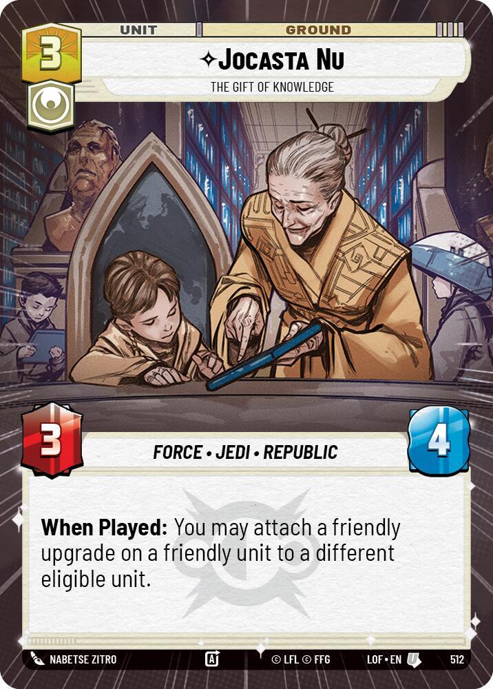 Jocasta Nu - The Gift of Knowledge (Hyperspace)