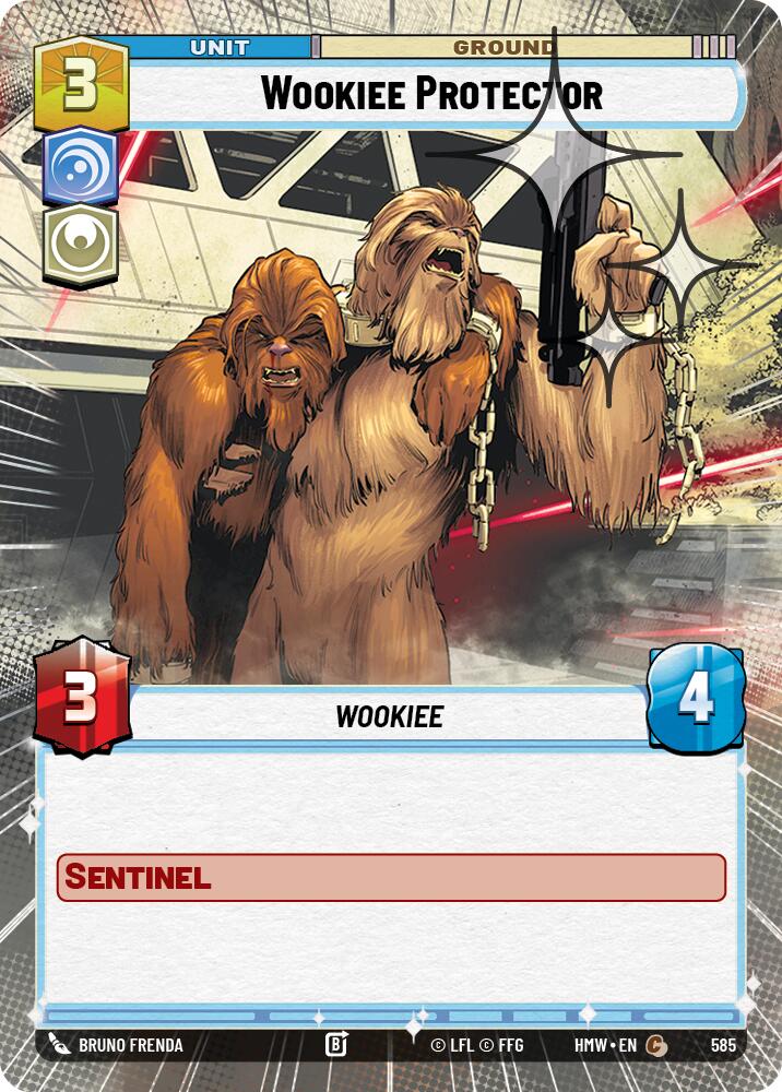 Wookiee Protector (Hyperspace Foil) [Homeworlds]