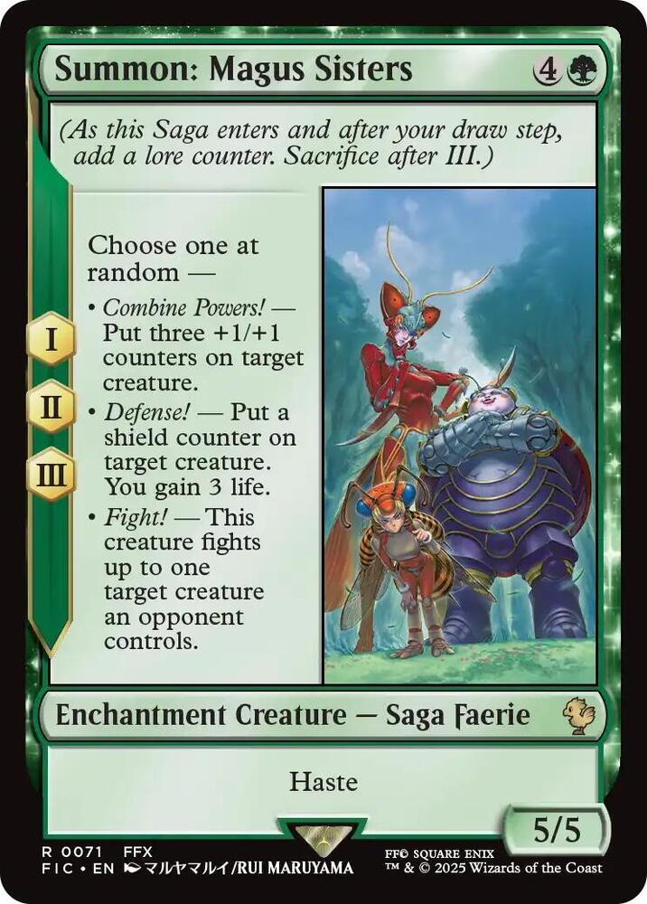 Summon: Magus Sisters