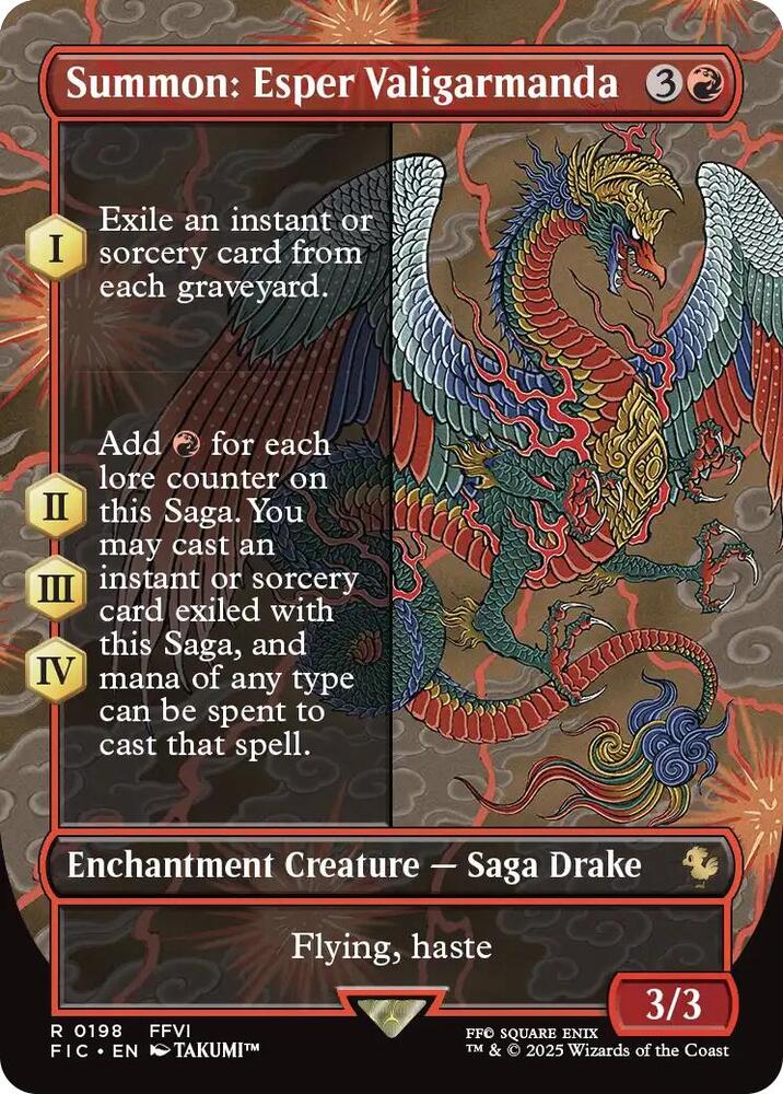 Summon: Esper Valigarmanda (Borderless)