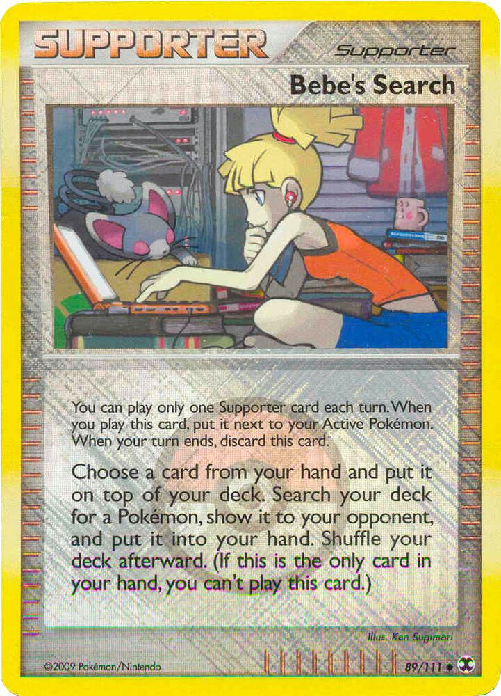 Bebe's Search - 89/111 (League Promo)