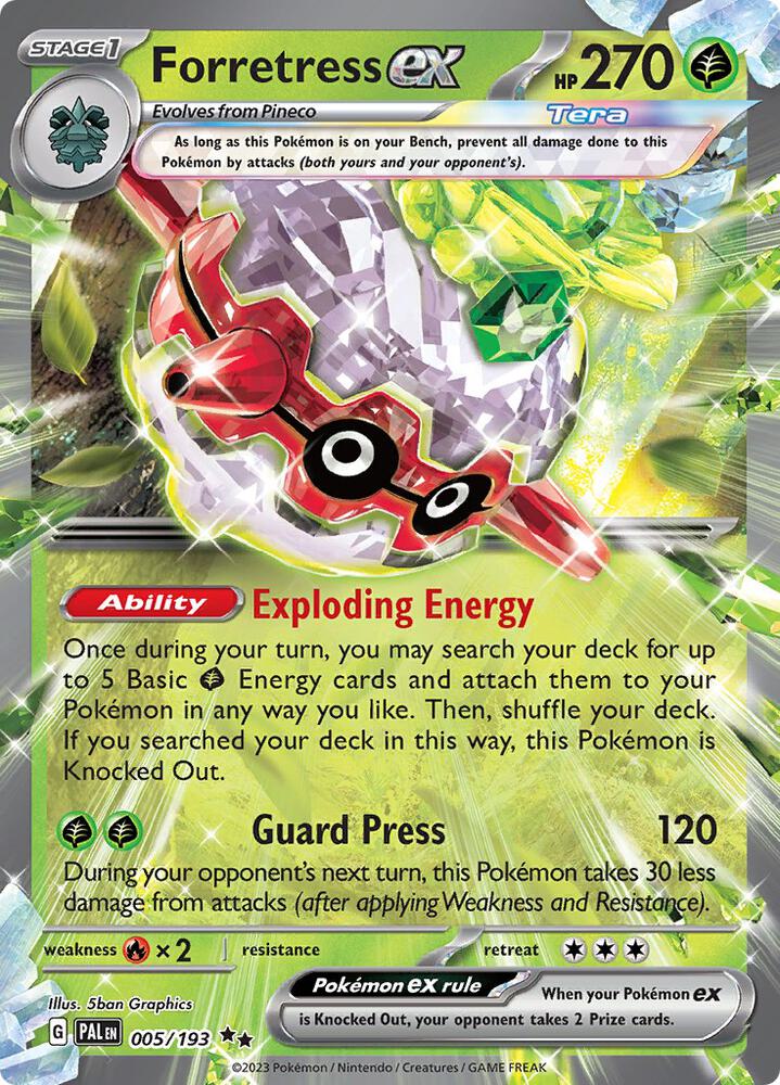 Forretress ex - 005/193