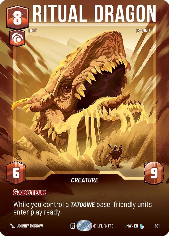 Ritual Dragon (Prestige Foil) [Homeworlds]