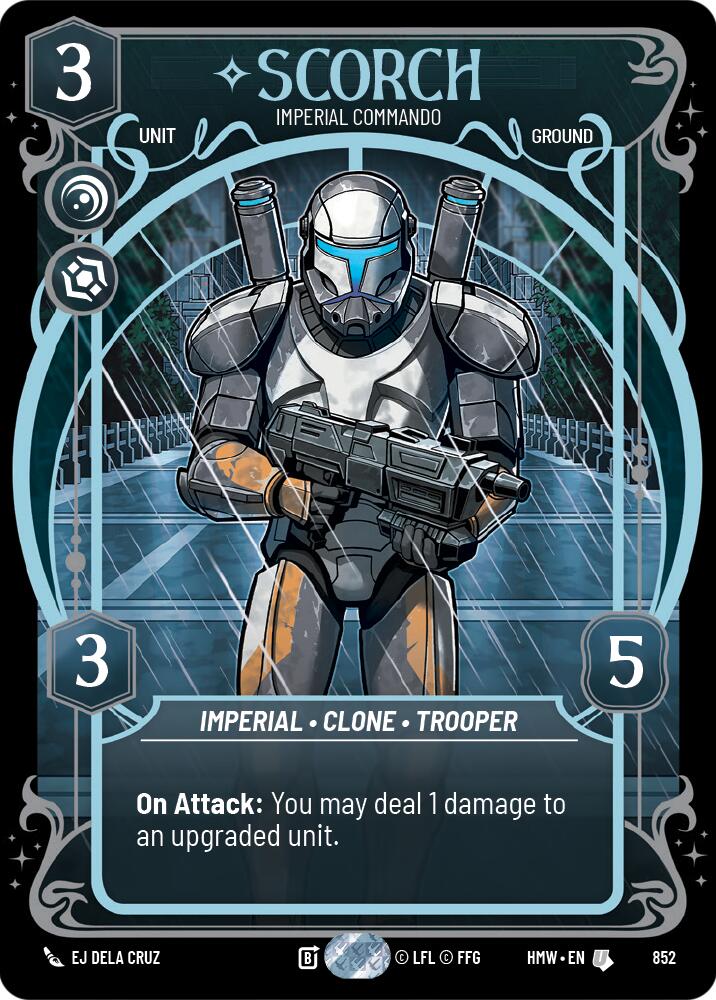 Scorch - Imperial Commando (Prestige Foil) [Homeworlds]