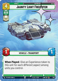 Jaunty Light Frieghter (Hyperspace Foil)
