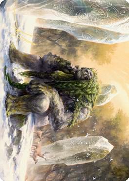 Svella, Ice Shaper Art Card (Gold-Stamped Signature)