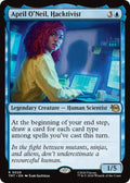 April O'Neil, Hacktivist