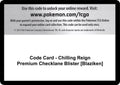 Code Card - Chilling Reign Premium Checklane Blister [Blaziken]