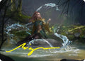 Mirkwood Meditator Art Card (Gold-Stamped Signature)