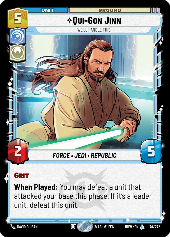 Qui-Gon Jinn - We'll Handle This [Homeworlds]