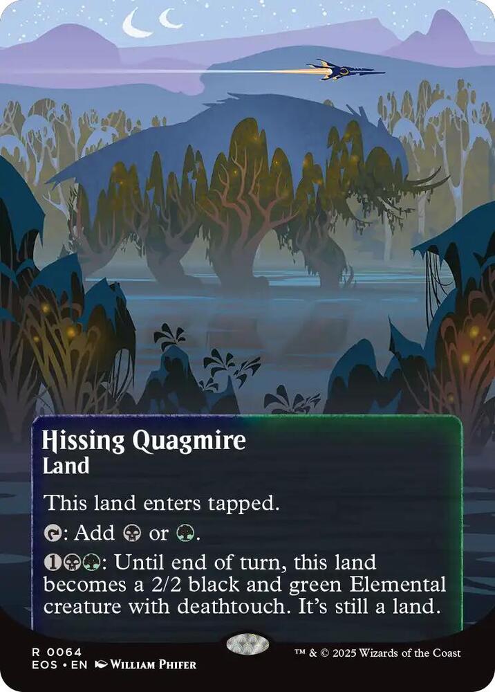 Hissing Quagmire (0064) (Borderless)