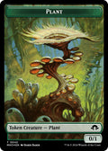 Plant (Ripple Foil) // Zombie  Double-Sided Token