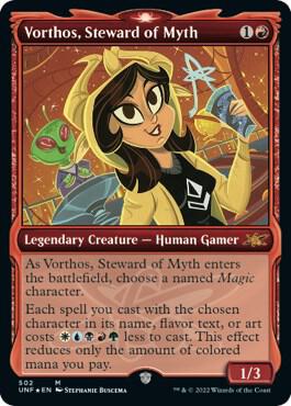 Vorthos, Steward of Myth (Showcase) (Galaxy Foil)