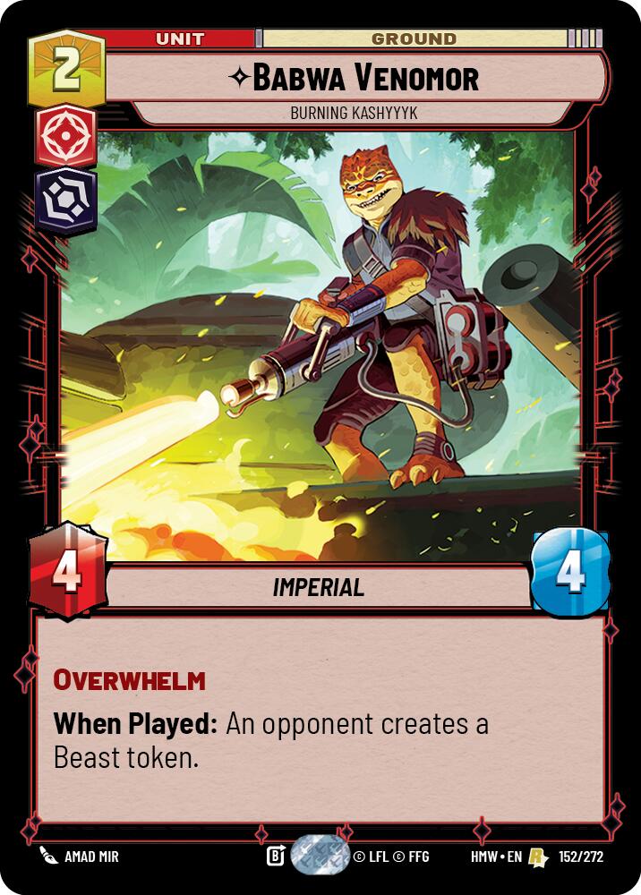 Babwa Venomor - Burning Kashyyyk [Homeworlds]