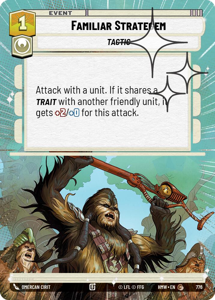 Familiar Strategem (Hyperspace Foil) [Homeworlds]