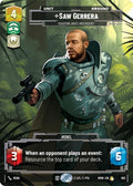 Saw Gerrera - Shadowlands Insurgent (Prestige Foil) [Homeworlds]