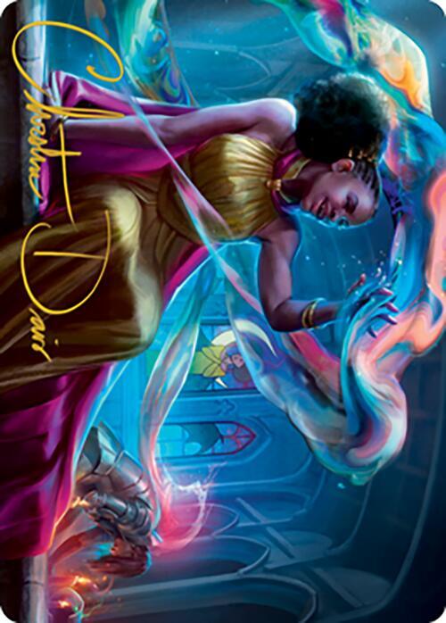 Radiant Epicure Art Card (Gold-Stamped Signature)