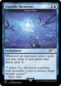 Unstable Harmonics - Rhystic Study