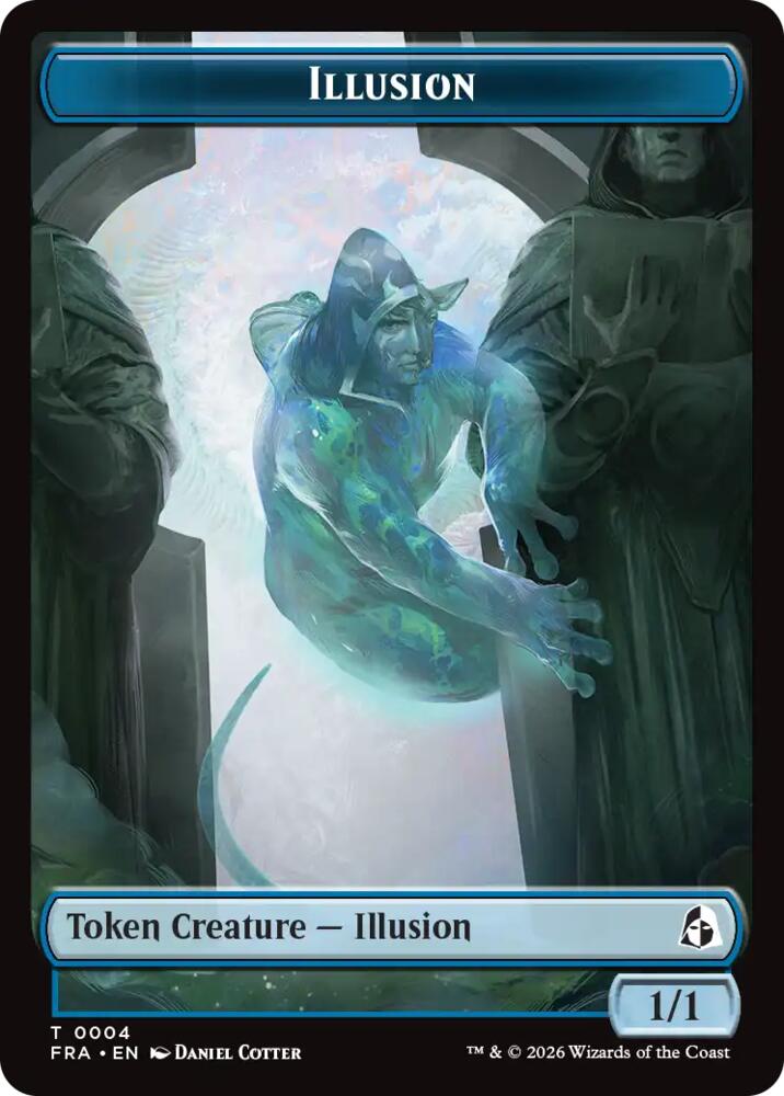 Illusion // Jace Double-Sided Token