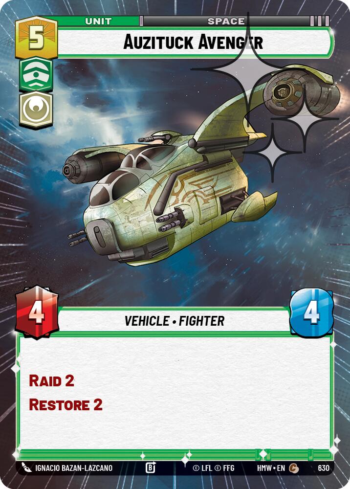Auzituck Avenger (Hyperspace Foil) [Homeworlds]