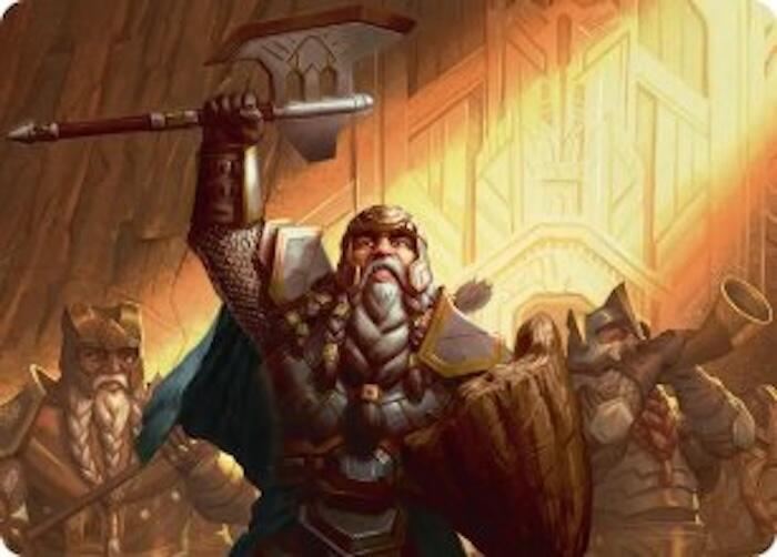 Thorin, Company's Leader Art Card
