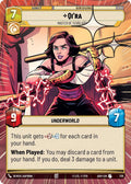 Qi'ra - Master of Teras Kasi (Hyperspace Foil)