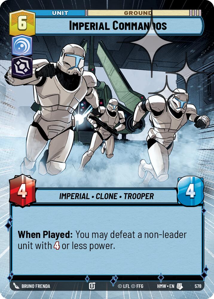 Imperial Commandos (Hyperspace Foil) [Homeworlds]