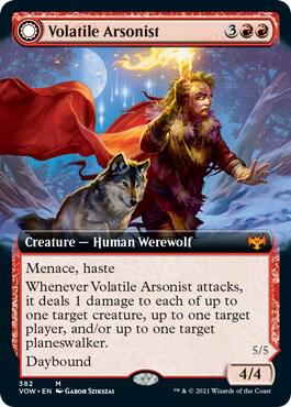 Volatile Arsonist (Extended Art)