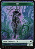 Elk // Emblem - Oko, Shadowmoor Scion Double-Sided Token