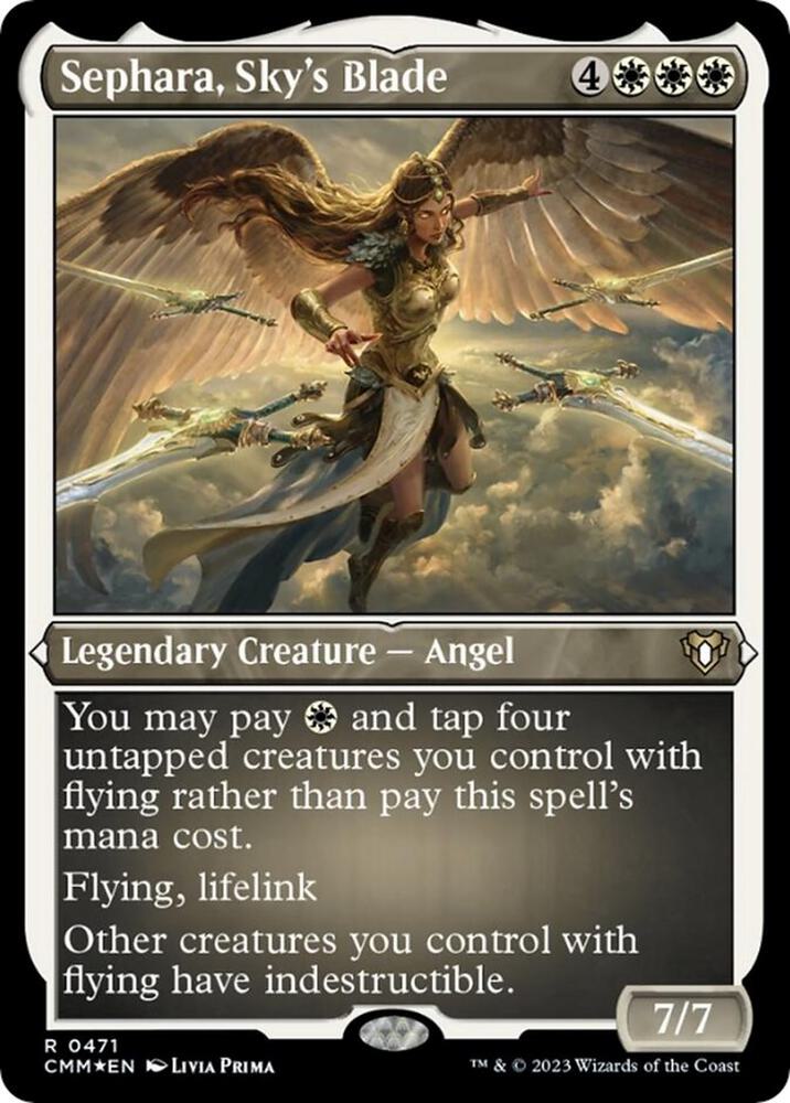 Sephara, Sky's Blade (Foil Etched)