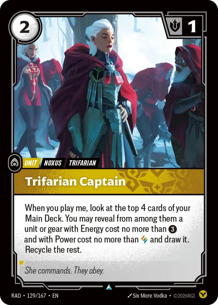 Trifarian Captain [Radiance]