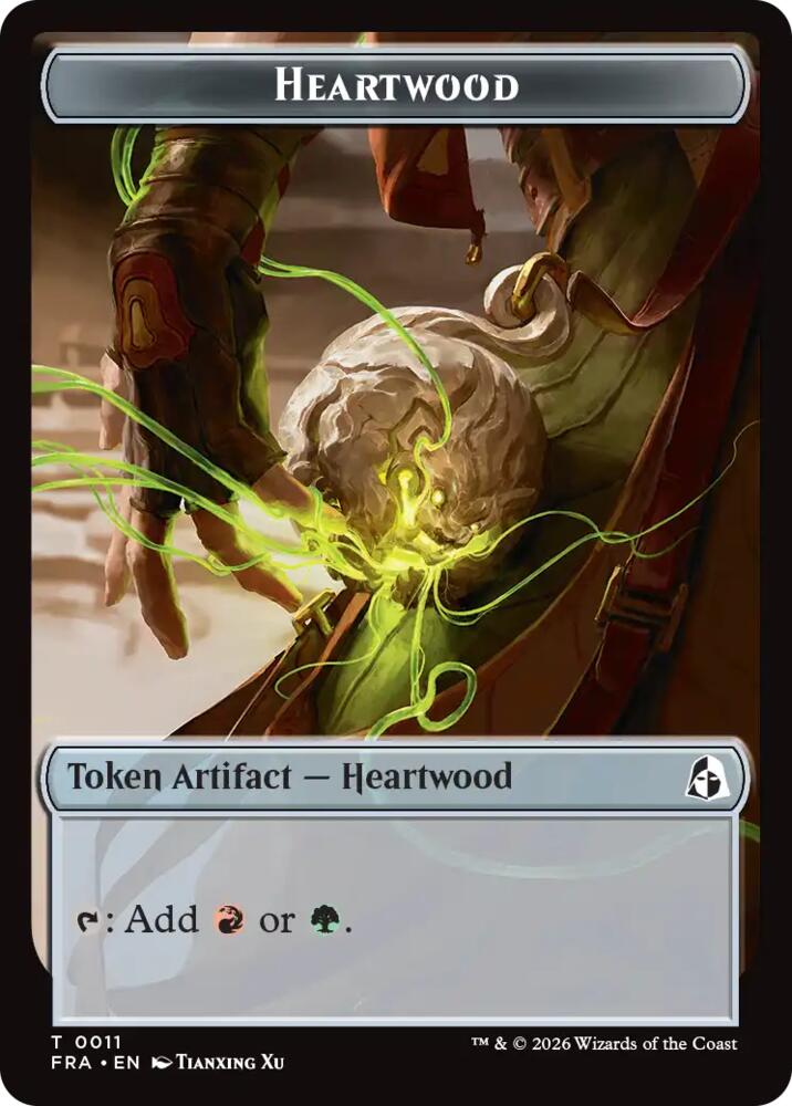 Heartwood // Thopter Double-Sided Token