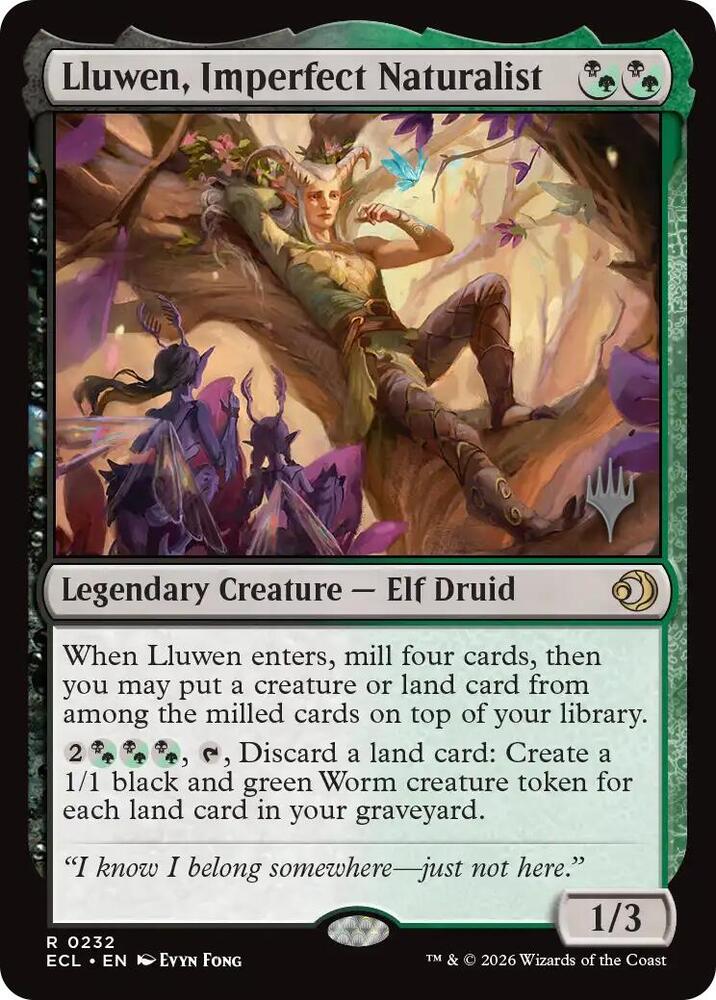 Lluwen, Imperfect Naturalist