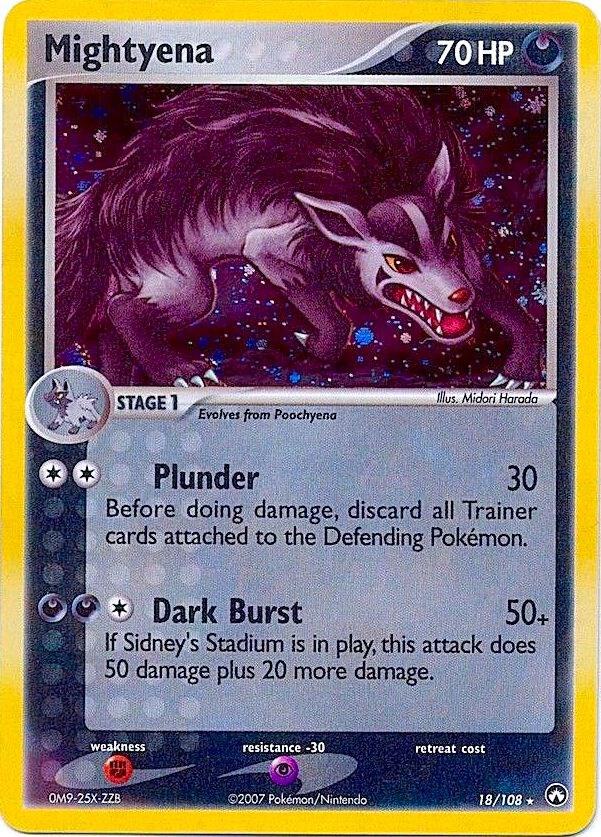 Mightyena - 18/108 (Cosmos Holo)
