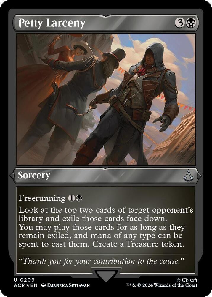 Petty Larceny (Foil Etched)