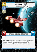 Radiant VII - Negotiating for Naboo (Hyperspace Foil) [Homeworlds]