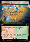 Rootbound Crag (Extended Art) (Surge Foil)