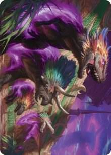 Burning Sun's Fury Art Card