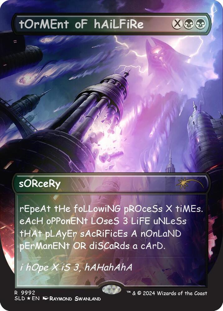 tOrMEnt oF hAiLFiRe (Rainbow Foil)